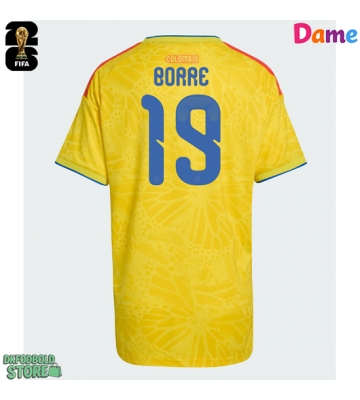 Colombia Rafael Santos Borre #19 Replika Hjemmebanetrøje Dame VM 2026 Kortærmet